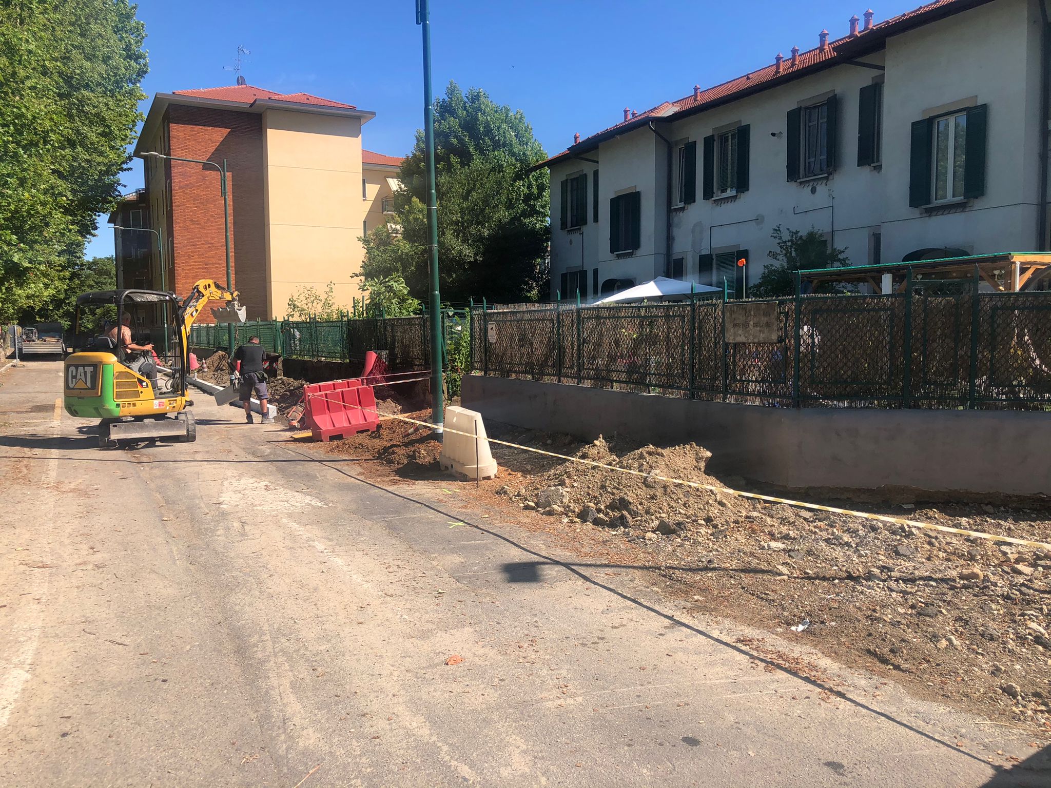 immagine di galleria 'Lavori al Villaggio Falck'