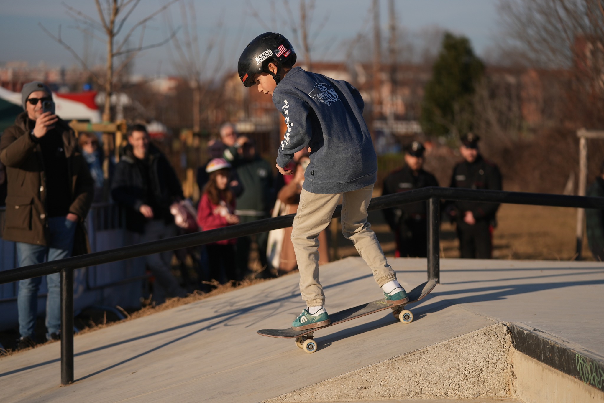 immagine di galleria 'Sixth plaza: la festa di inaugurazione dello skatepark nel Parco di Cascina Gatti'