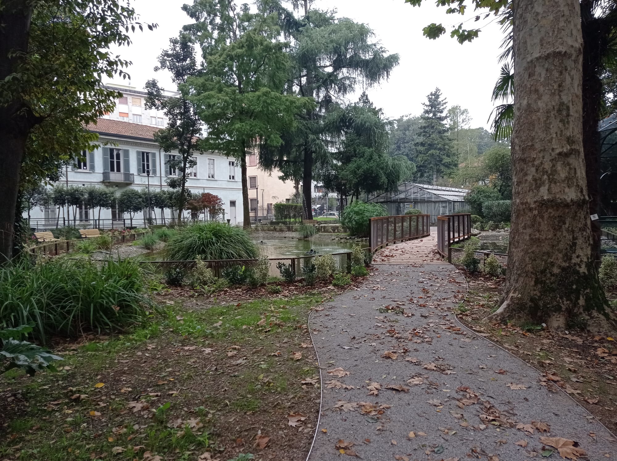 immagine di galleria 'Restyling del giardino di villa Mylius - prima parte'