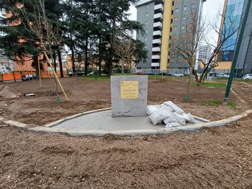 immagine di galleria 'Riqualificazione del giardino Bazzega-Corridoni Padovani'