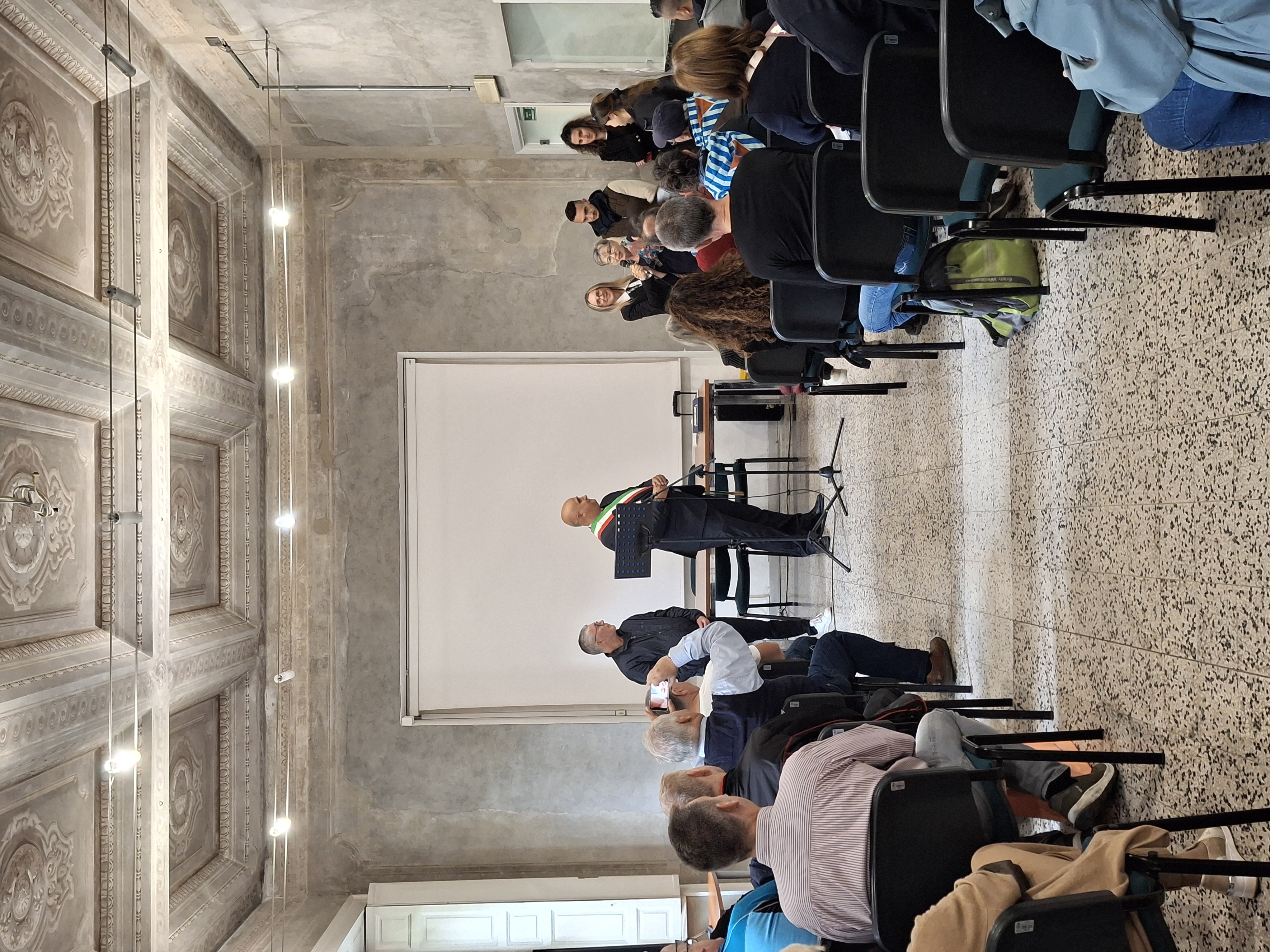 immagine di galleria 'Visita della delegazione di Langenstein'