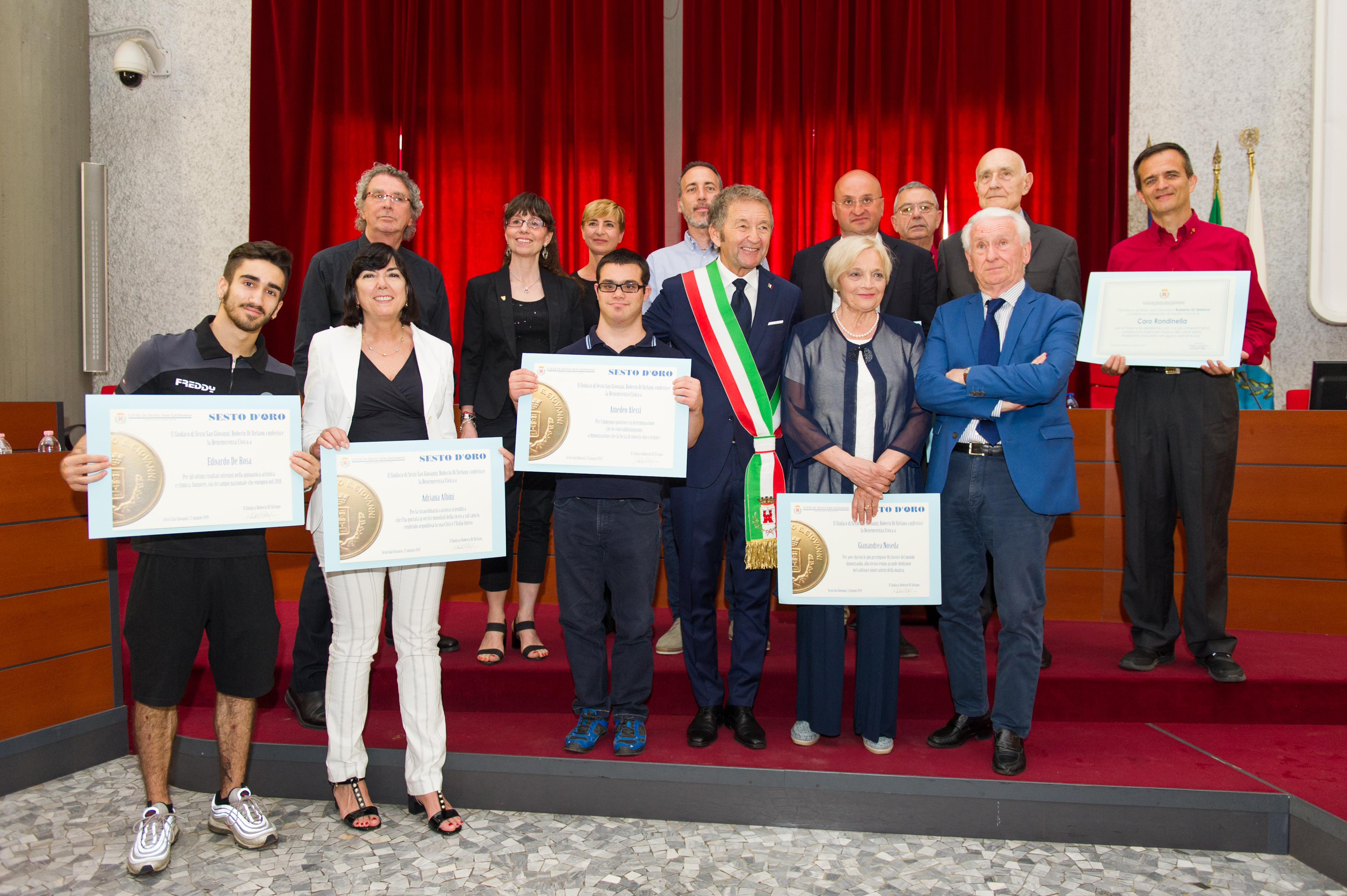 immagine di galleria 'Benemerenze civiche 2019: i premiati'