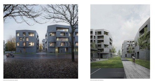 immagine di galleria 'Rigenerazione urbana a Cascina Gatti Ovest- AUC 1'