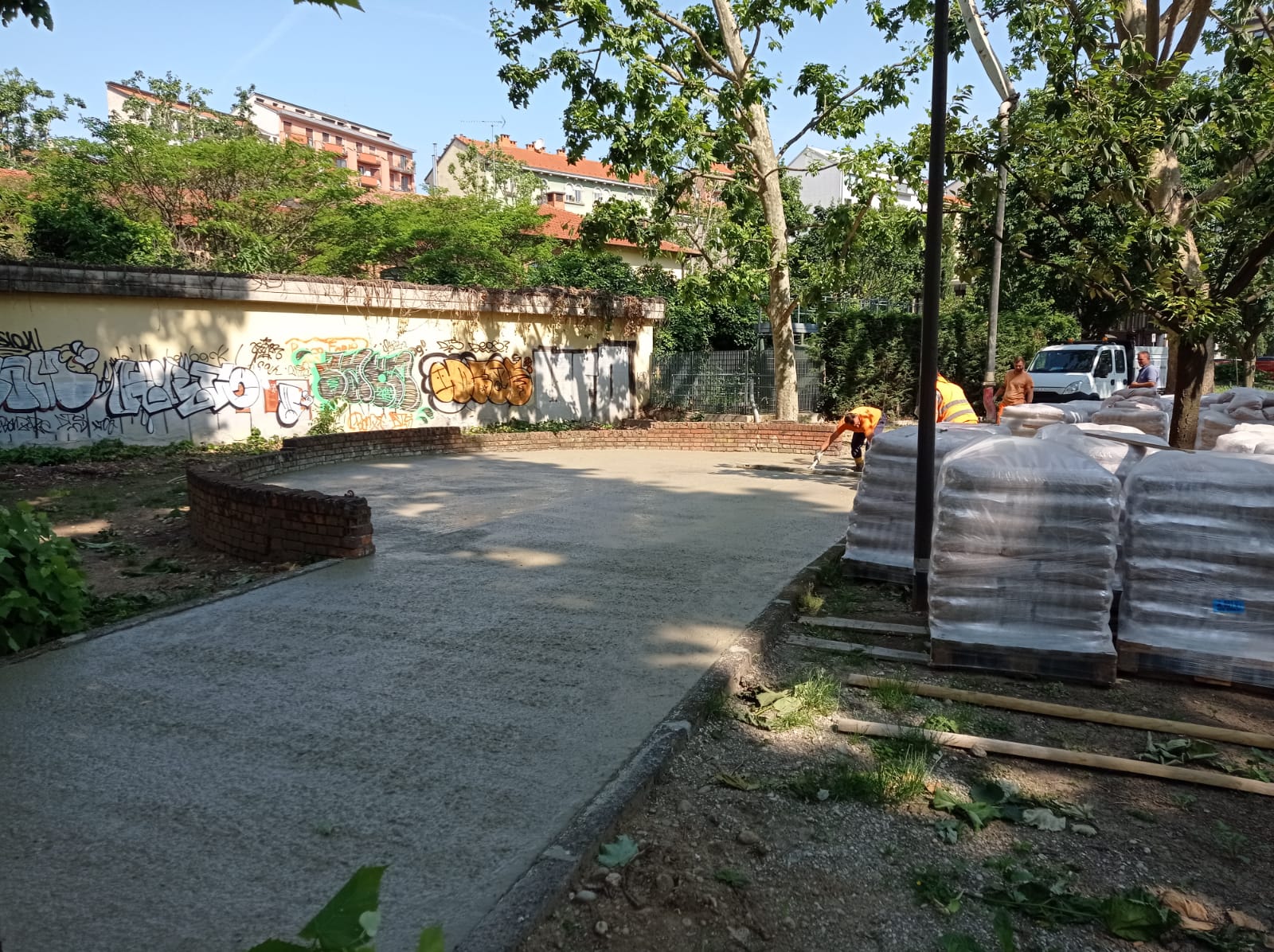 immagine di galleria 'Riqualificazione del giardino Norma Cossetto'