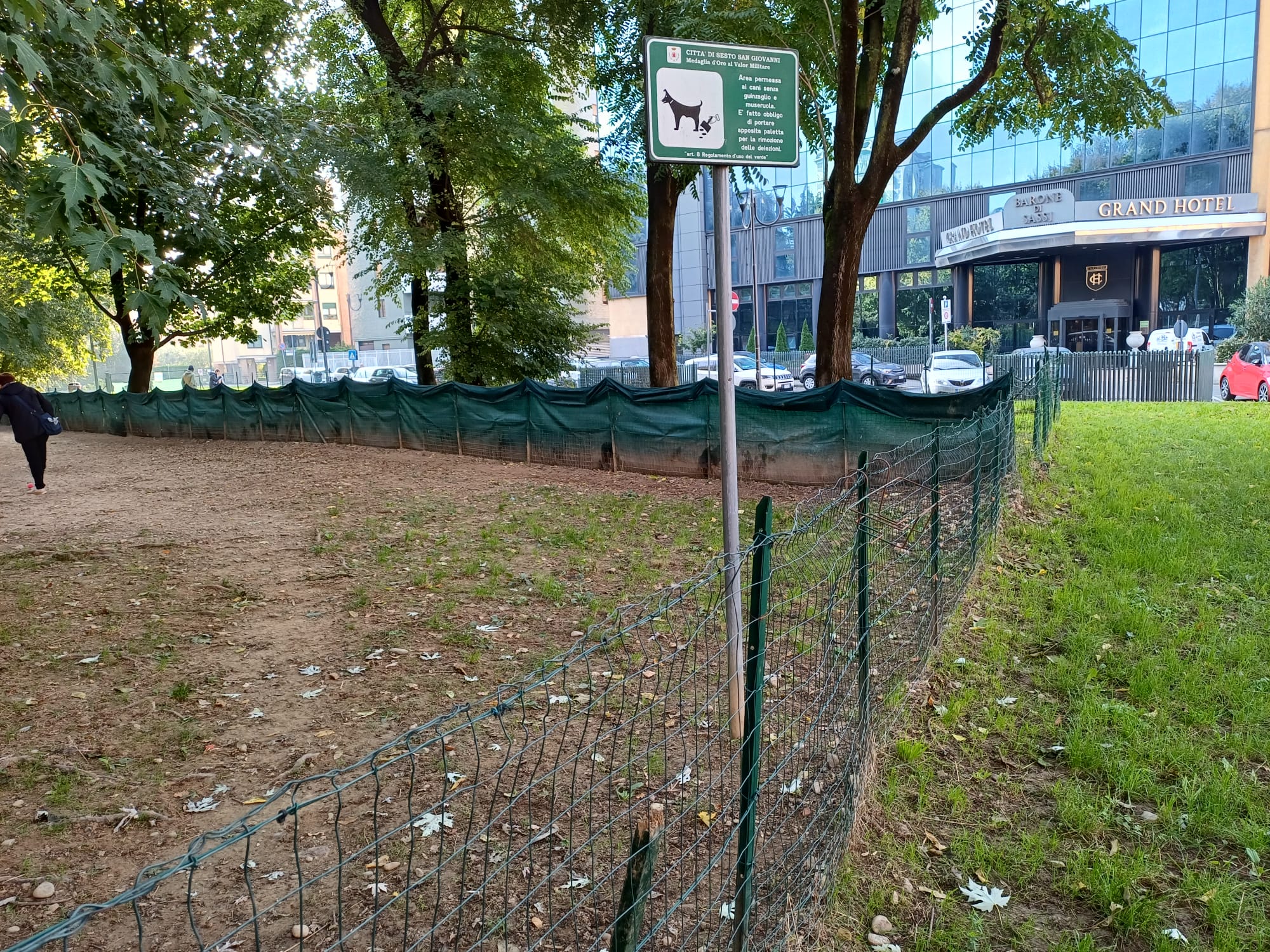immagine di galleria 'Riqualificazione del giardino Bazzega-Corridoni Padovani'
