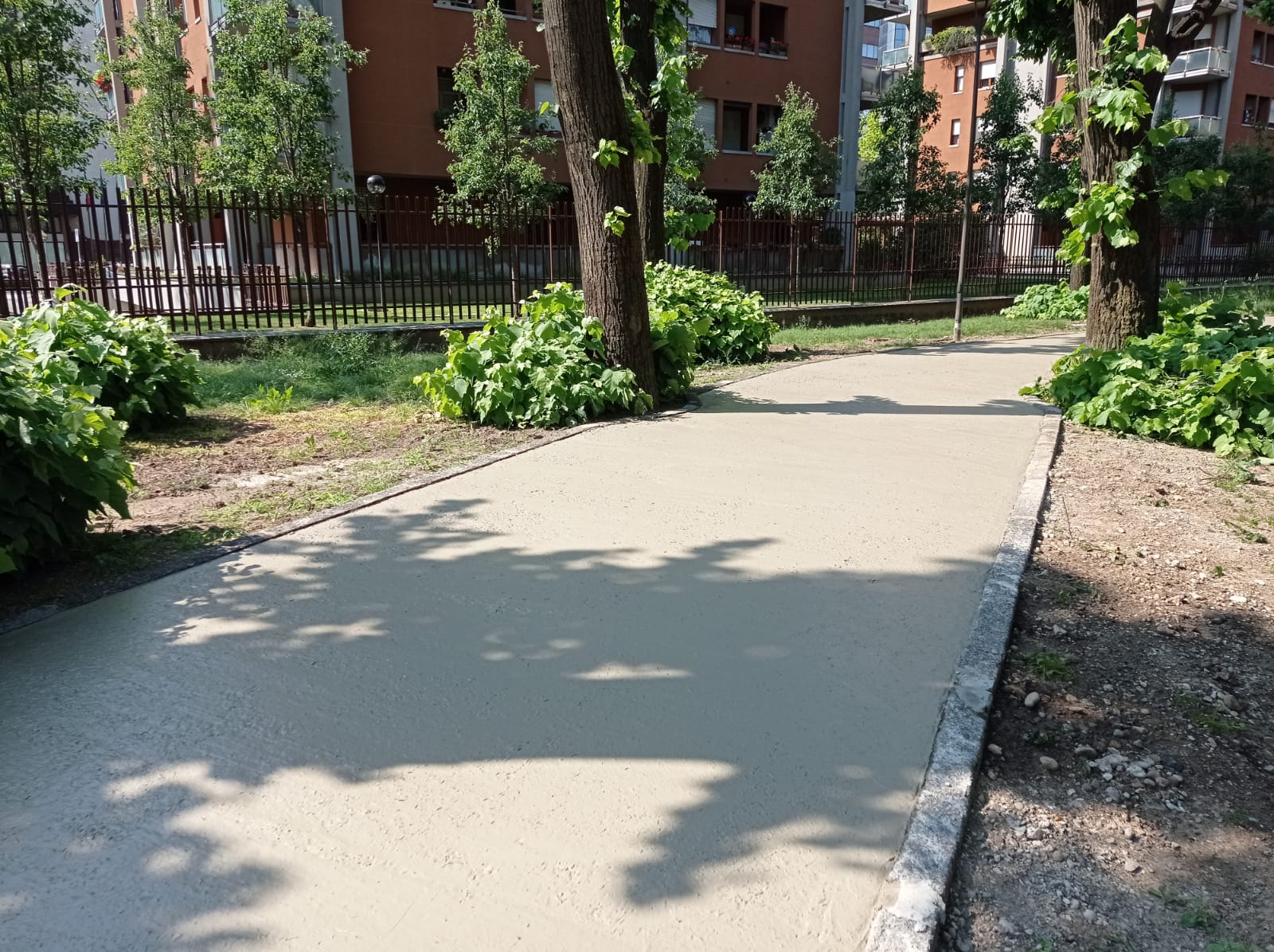 immagine di galleria 'Riqualificazione del giardino Norma Cossetto'