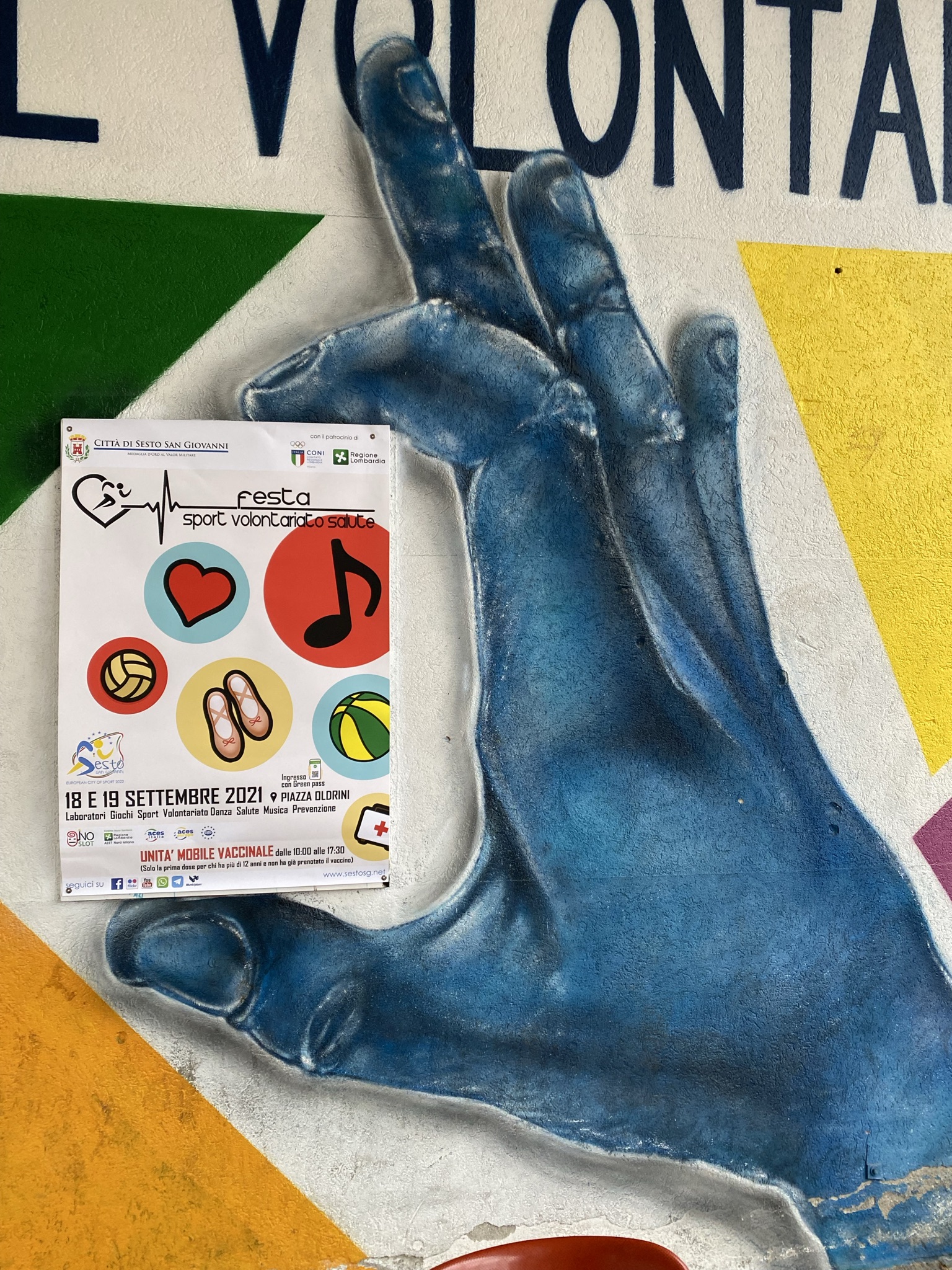 immagine di galleria 'Festa dello Sport, Volontariato e Salute 2021'