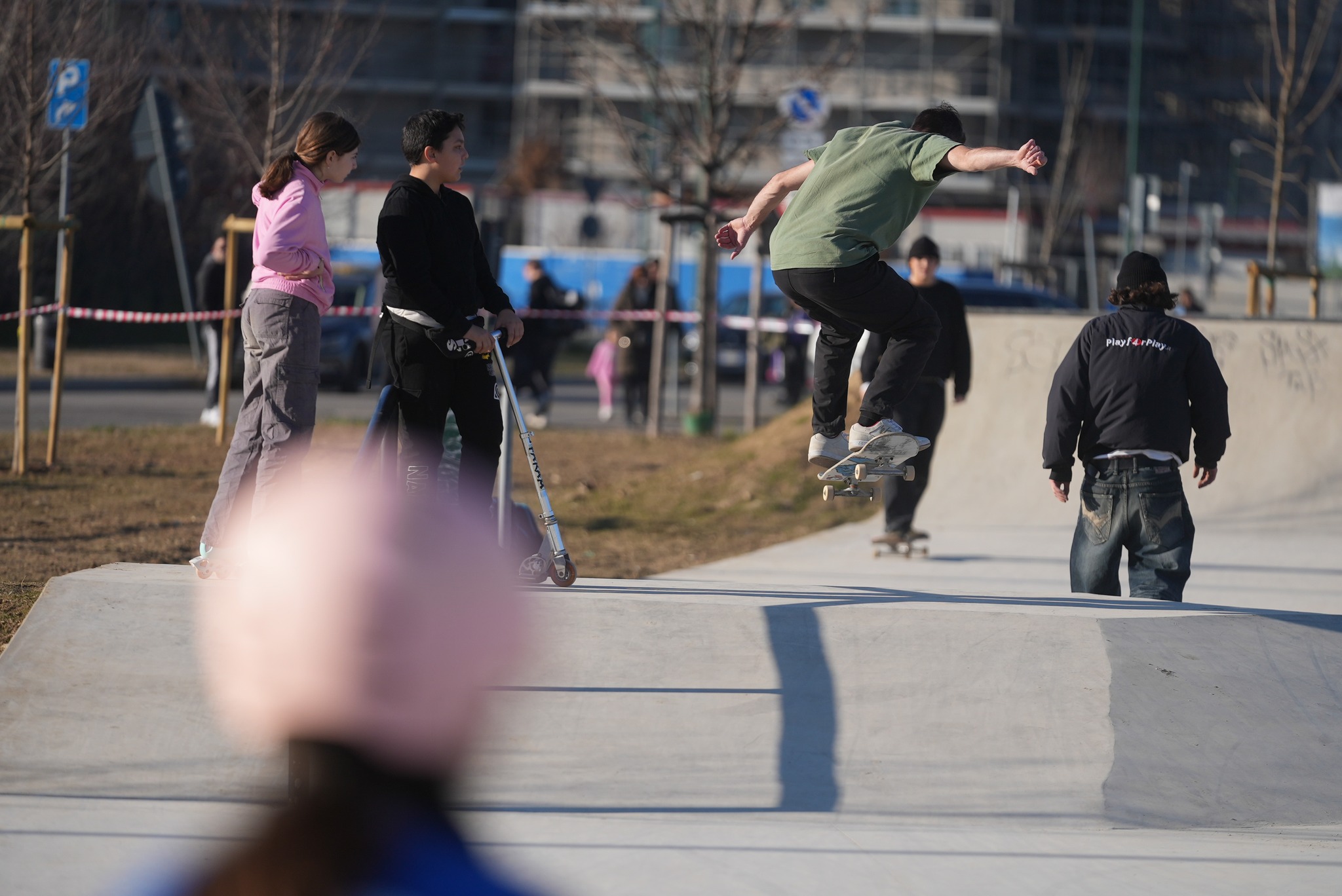 immagine di galleria 'Sixth plaza: la festa di inaugurazione dello skatepark nel Parco di Cascina Gatti'