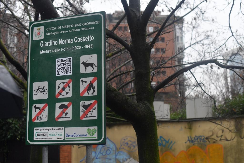 immagine di galleria 'Riqualificazione del giardino Norma Cossetto'