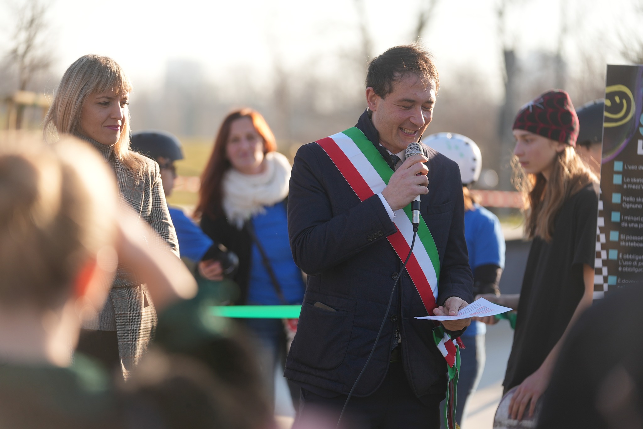 immagine di galleria 'Sixth plaza: la festa di inaugurazione dello skatepark nel Parco di Cascina Gatti'