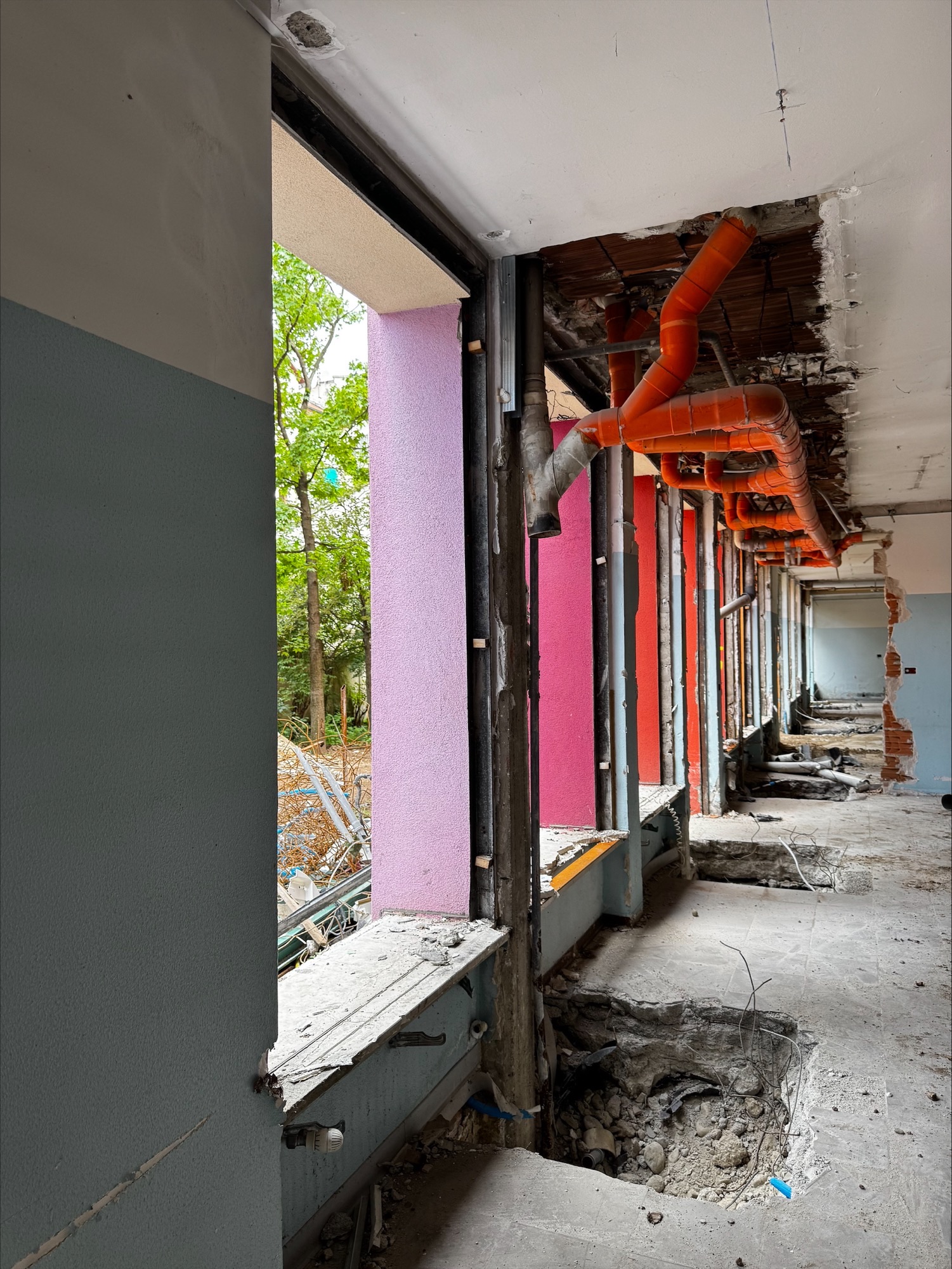 immagine di galleria 'Scuola Oriani: il cantiere'