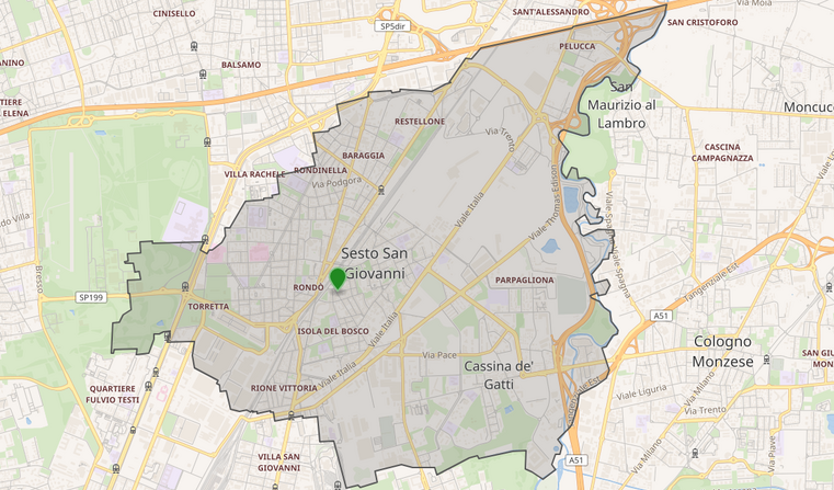 Un'immagine generica del luogo.