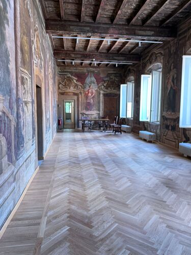 immagine di galleria 'Il restyling di Villa Visconti d'Aragona e della sua Biblioteca'