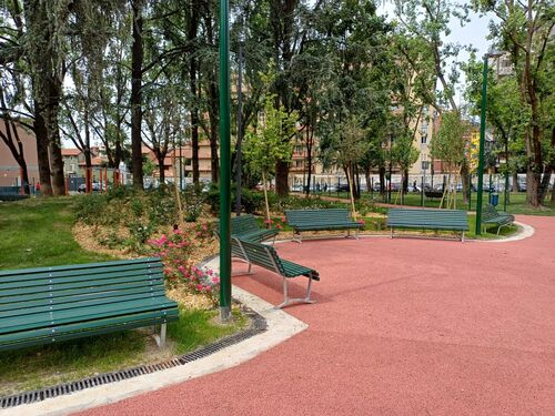 immagine di galleria 'Riqualificazione del giardino Bazzega'