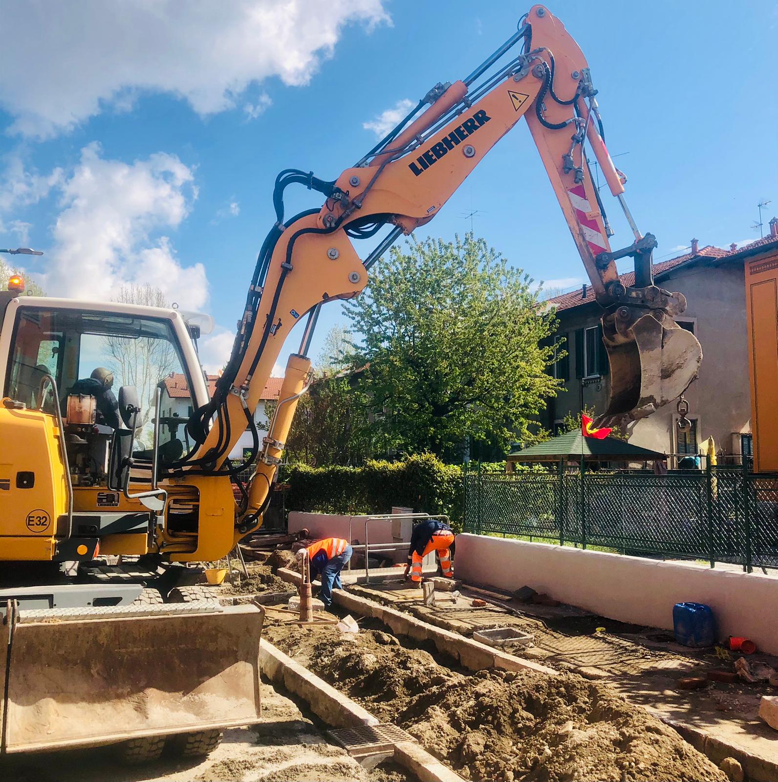 immagine di galleria 'Lavori al Villaggio Falck'