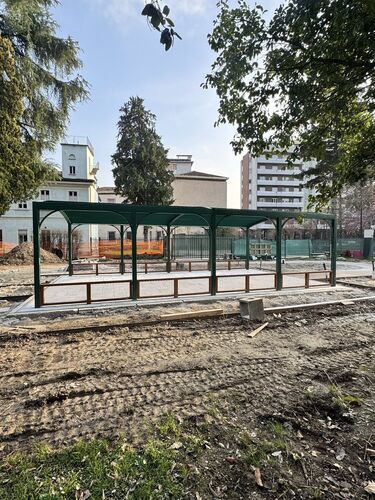 immagine di galleria 'Continua la riqualificazione del giardino di villa Mylius -seconda parte'