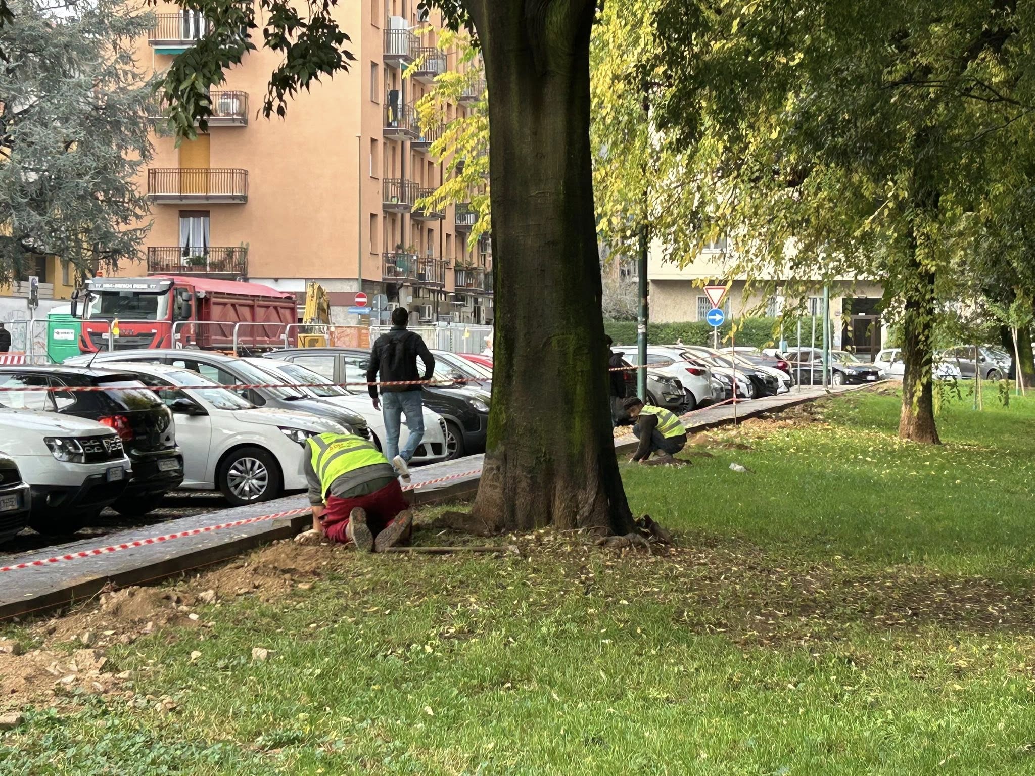 immagine di galleria 'Riqualificazione del giardino Bazzega-Corridoni Padovani'