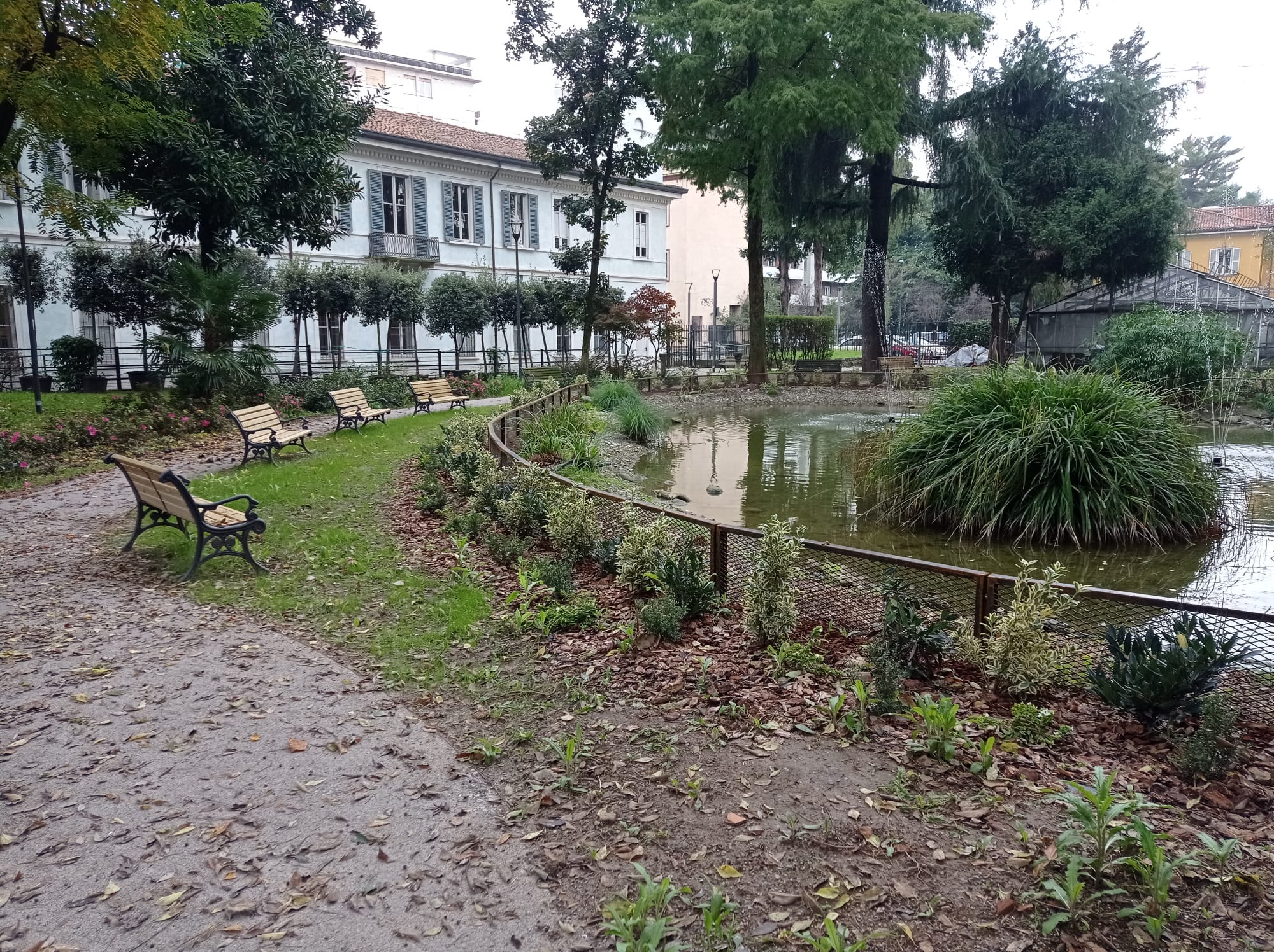 immagine di galleria 'Restyling del giardino di villa Mylius - prima parte'