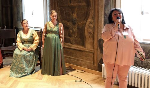 immagine di galleria 'Inaugurazione di Villa Visconti D'Aragona'