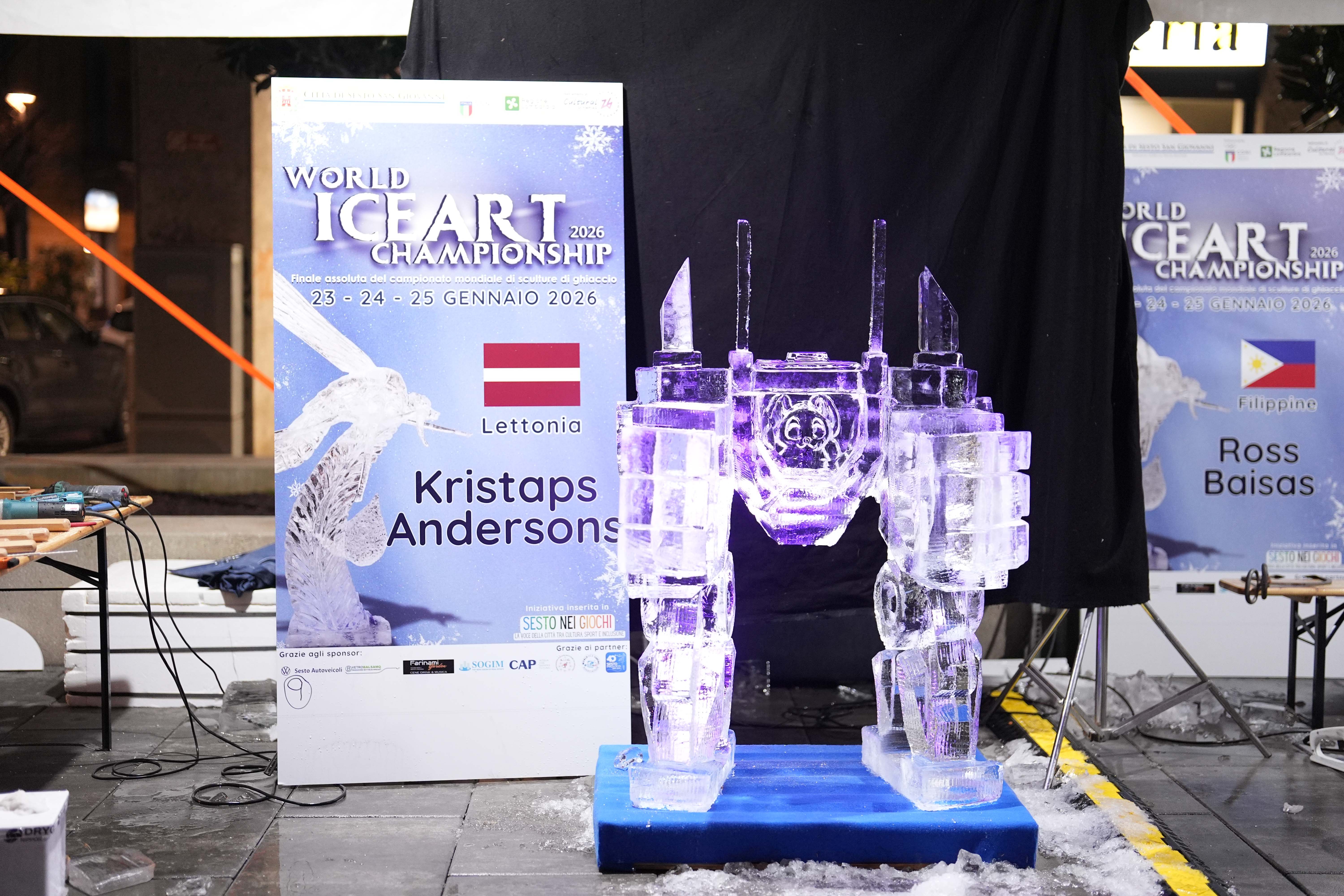 immagine di galleria 'Finale assoluta del Campionato “World Ice Art Championship”'