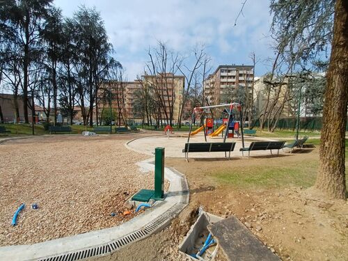 immagine di galleria 'Riqualificazione del giardino Bazzega-Corridoni Padovani'