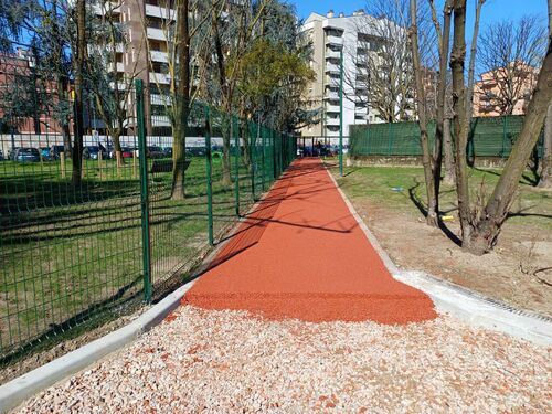immagine di galleria 'Riqualificazione del giardino Bazzega-Corridoni Padovani'