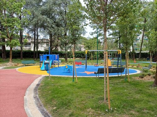 immagine di galleria 'Riqualificazione del giardino Bazzega'