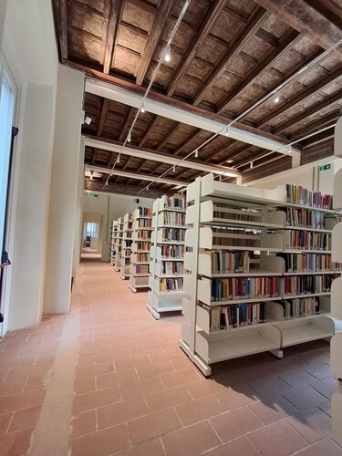 immagine di galleria 'Il restyling di Villa Visconti d'Aragona e della sua Biblioteca'