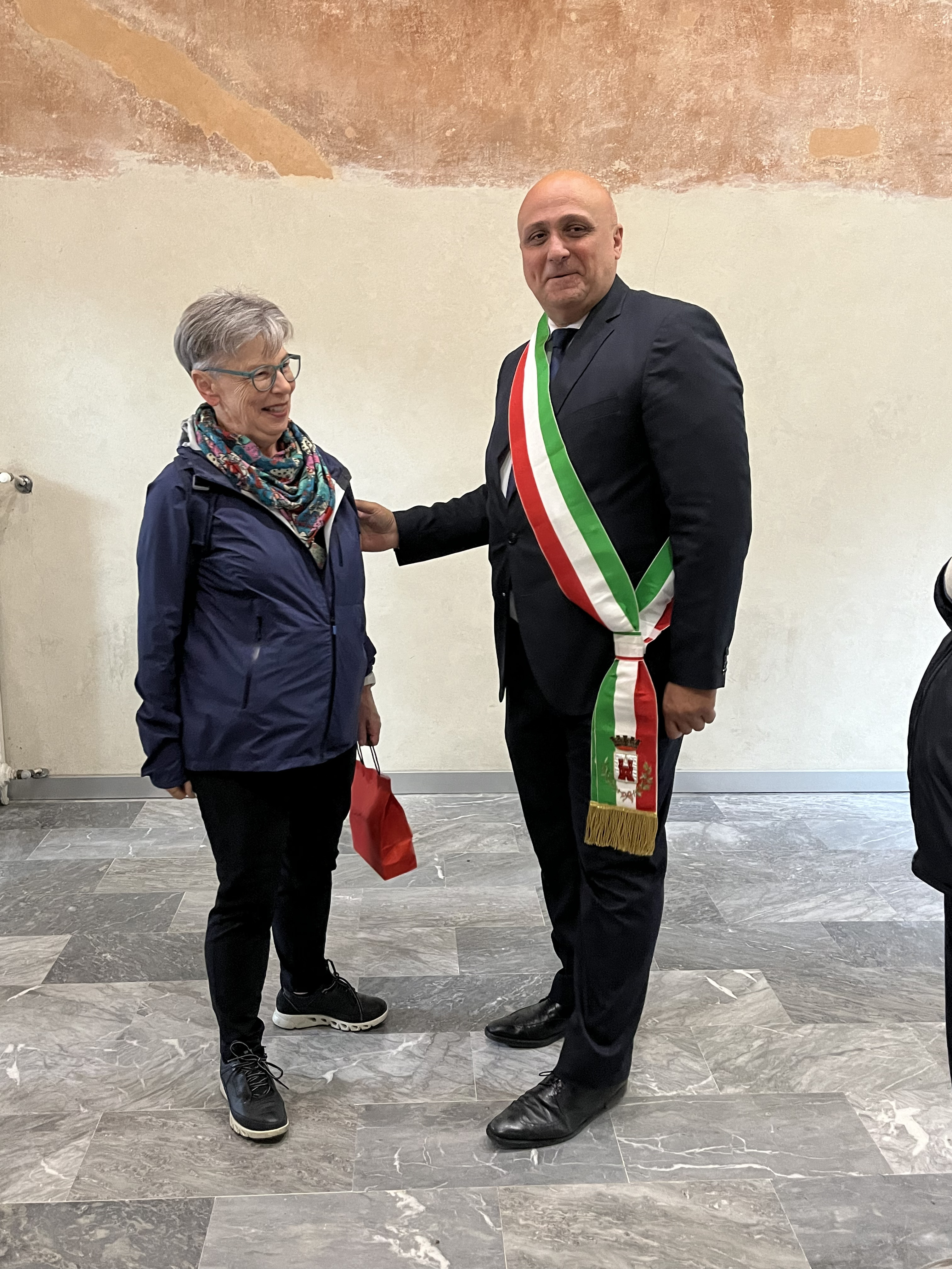 immagine di galleria 'Visita della delegazione di Langenstein'