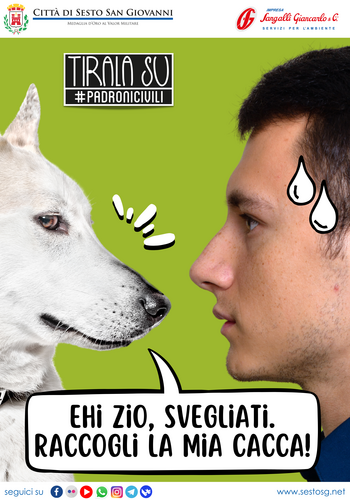 immagine di galleria 'Hai un cane? Devi raccogliere la sua cacca'