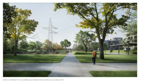 immagine di galleria 'Rigenerazione urbana a Cascina Gatti Ovest- AUC 1'