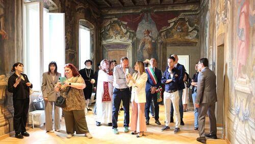 immagine di galleria 'Inaugurazione di Villa Visconti D'Aragona'