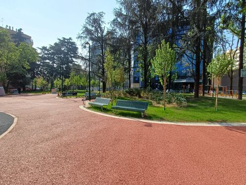immagine di galleria 'Riqualificazione del giardino Bazzega-Corridoni Padovani'