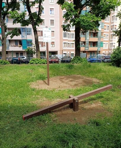 immagine di galleria 'Lavori di riqualificazione al Giardino Spazio Arte – Sandro Pertini'