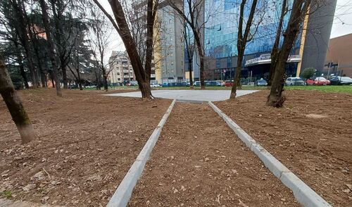immagine di galleria 'Riqualificazione del giardino Bazzega-Corridoni Padovani'