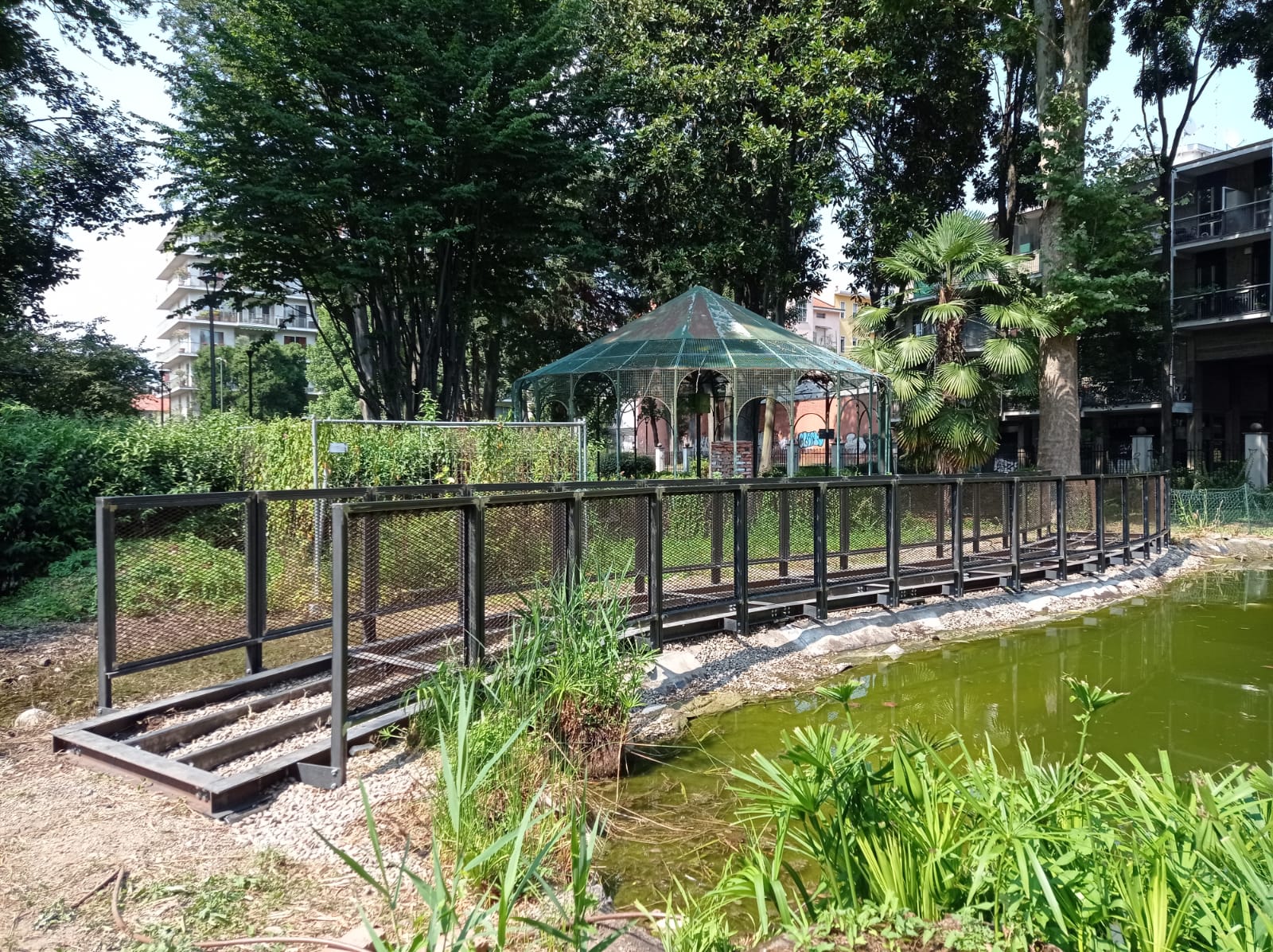 immagine di galleria 'Restyling del giardino di villa Mylius - prima parte'