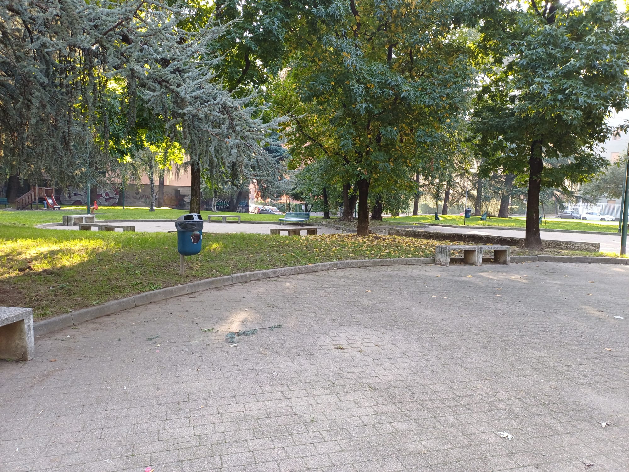 immagine di galleria 'Riqualificazione del giardino Bazzega-Corridoni Padovani'