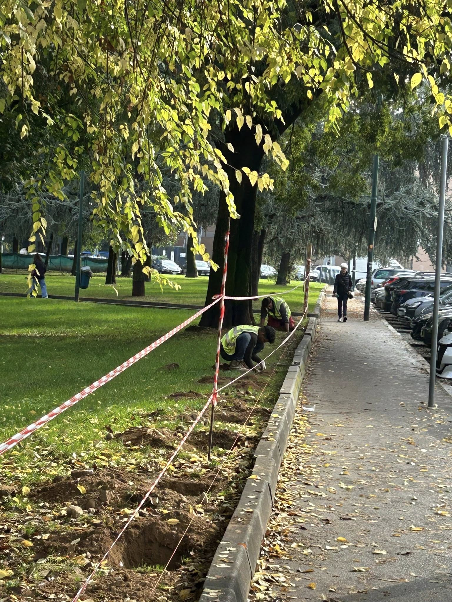 immagine di galleria 'Riqualificazione del giardino Bazzega-Corridoni Padovani'