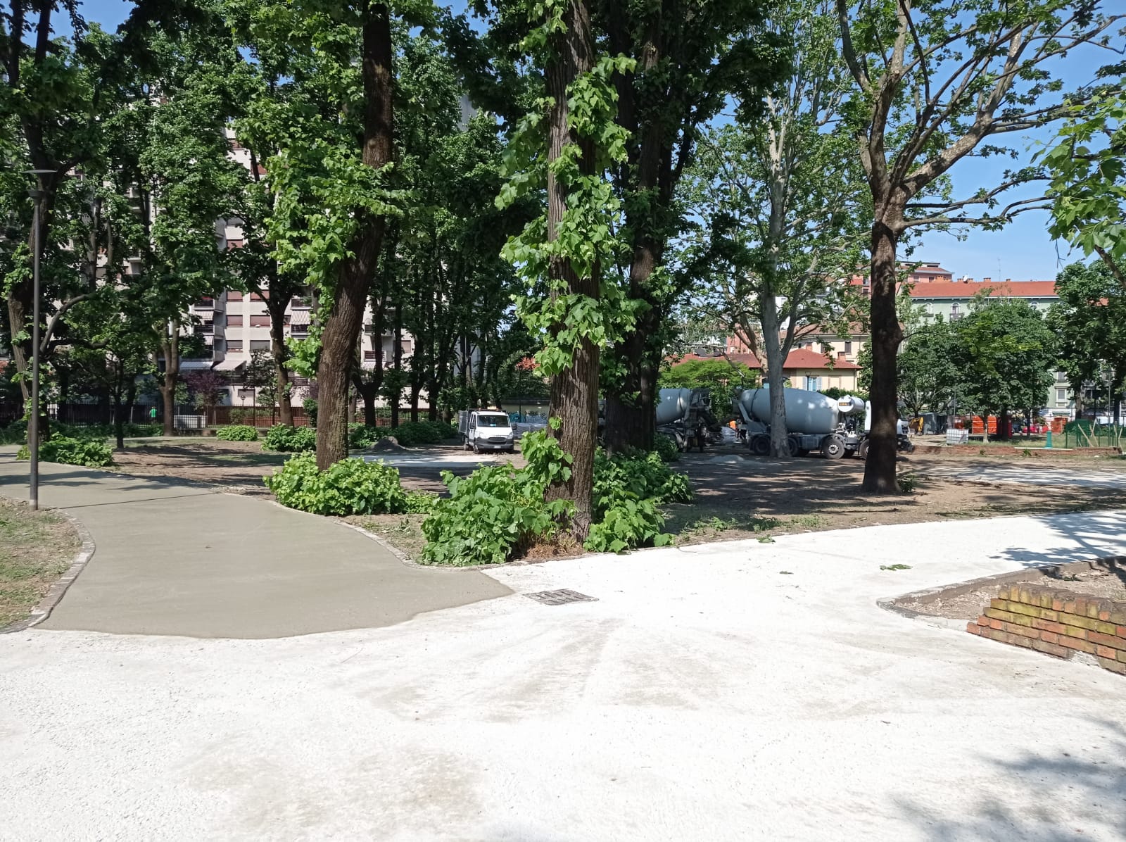 immagine di galleria 'Riqualificazione del giardino Norma Cossetto'