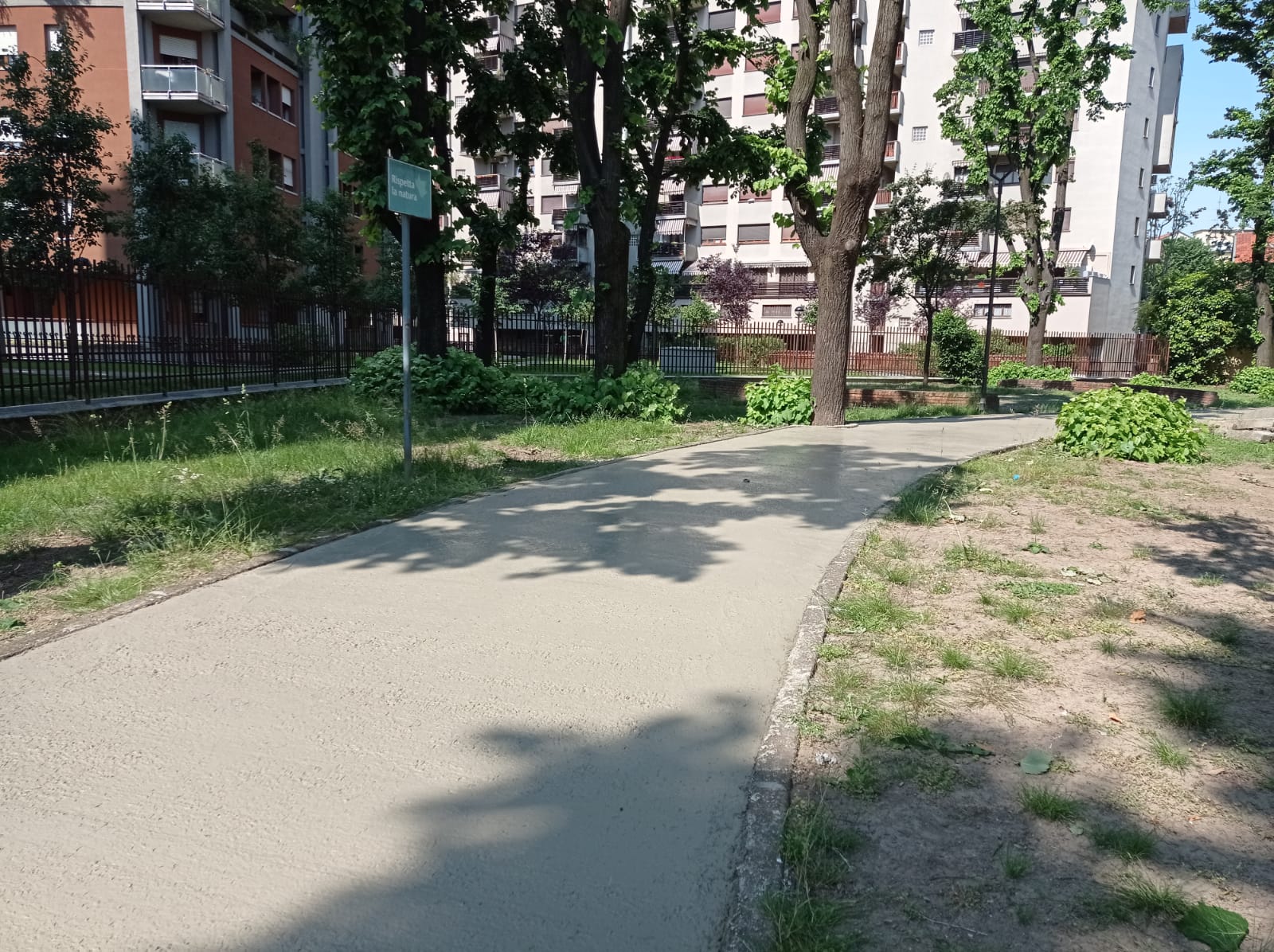 immagine di galleria 'Riqualificazione del giardino Norma Cossetto'