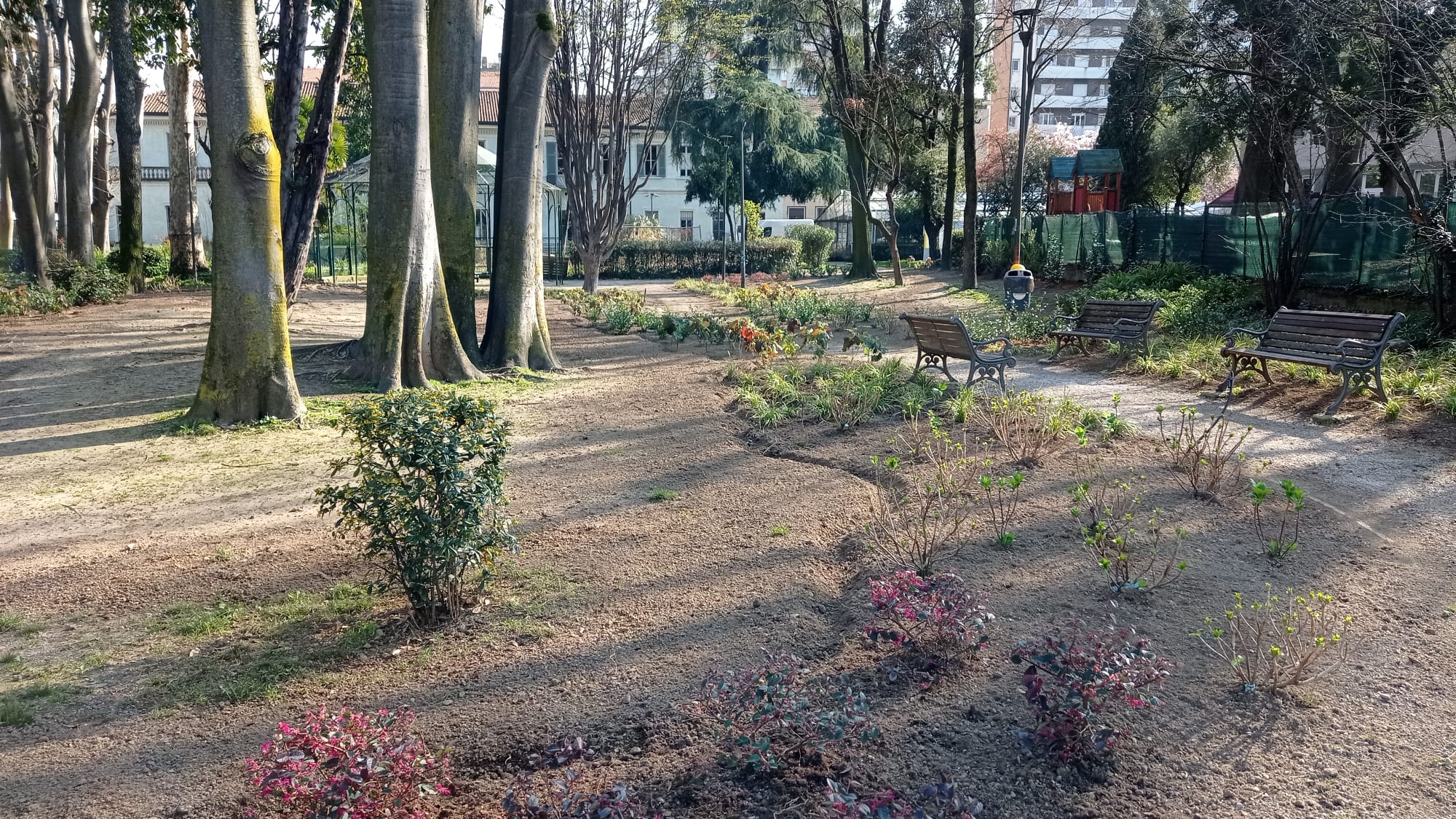 immagine di galleria 'Restyling del giardino di villa Mylius - prima parte'