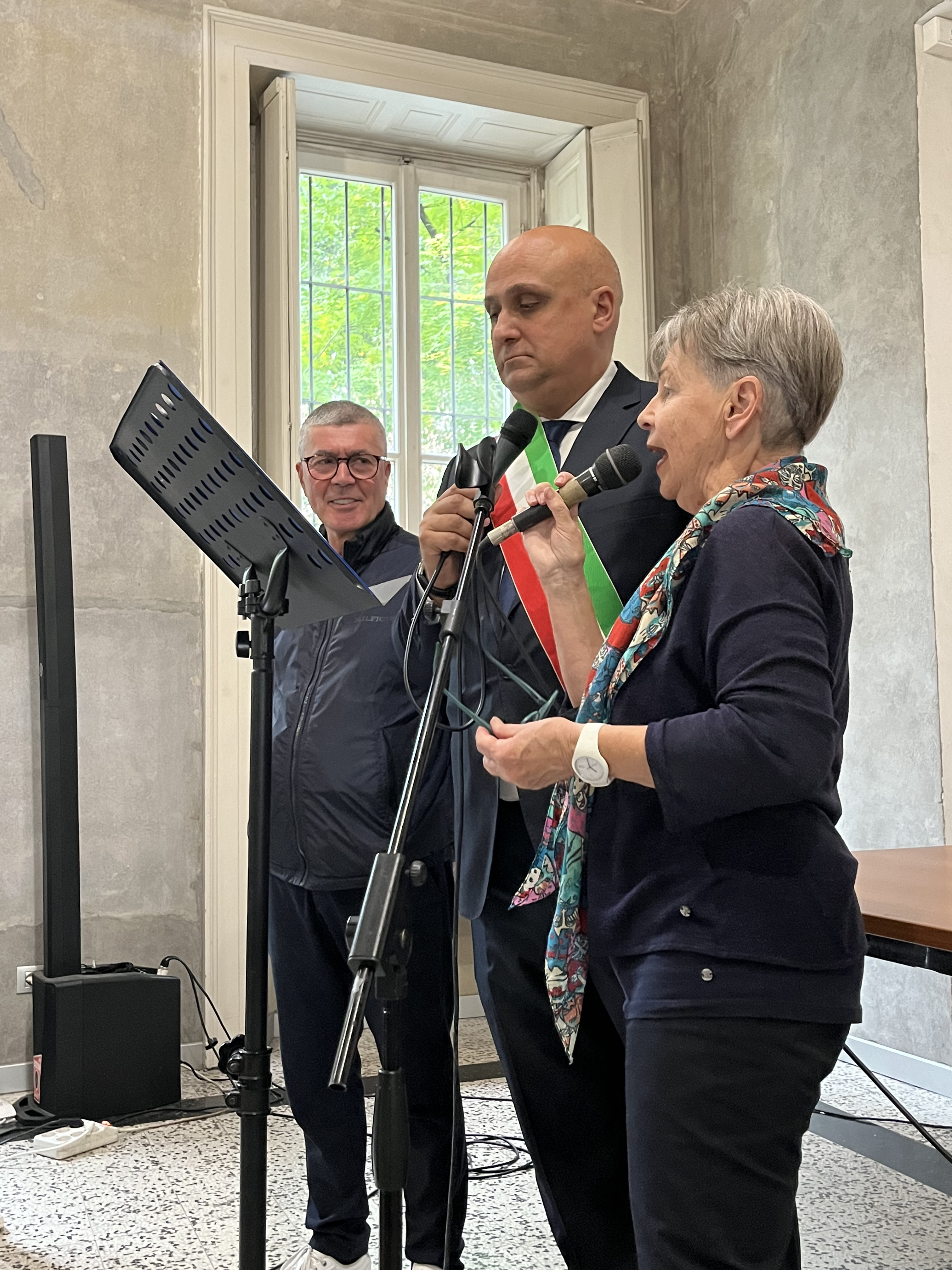 immagine di galleria 'Visita della delegazione di Langenstein'