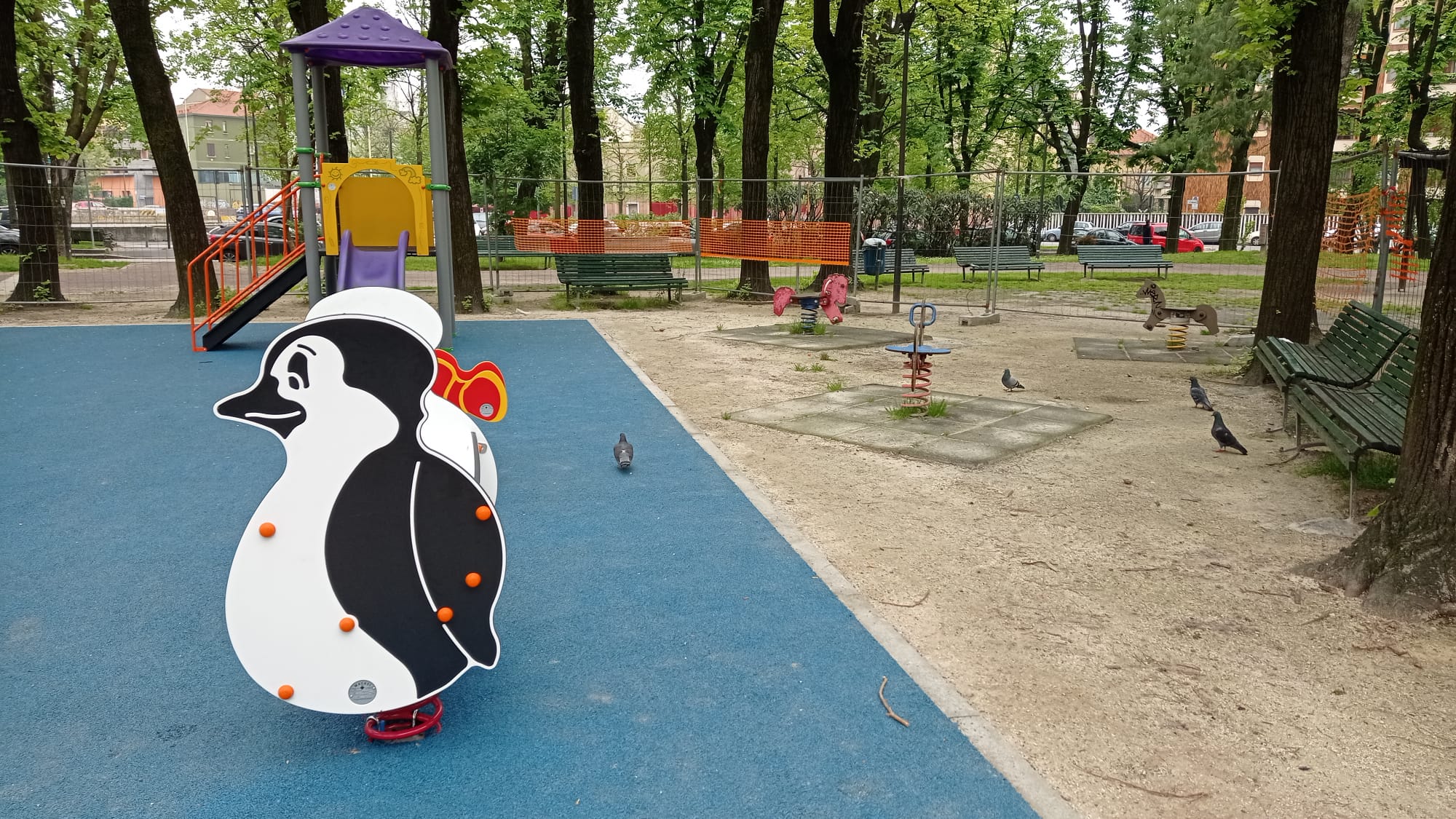 immagine di galleria 'Giardino XXV aprile: nuovi giochi inclusivi!'