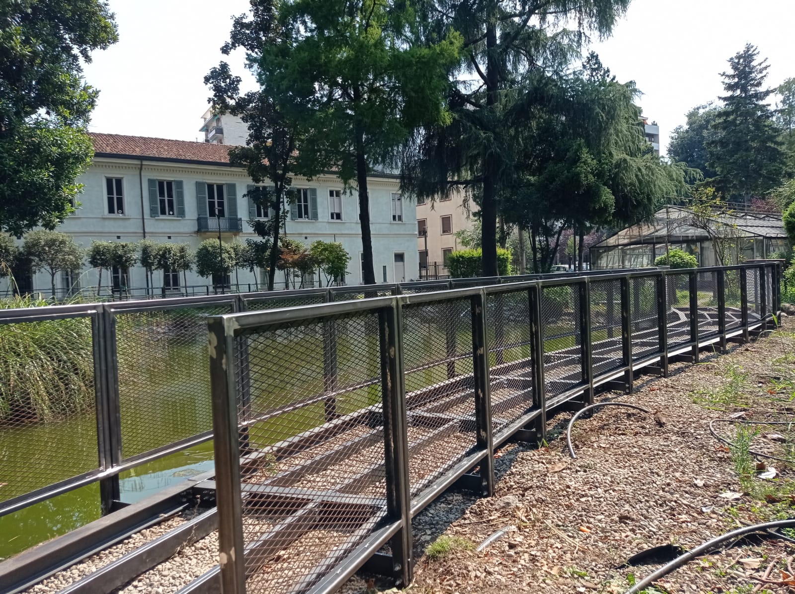 immagine di galleria 'Restyling del giardino di villa Mylius - prima parte'