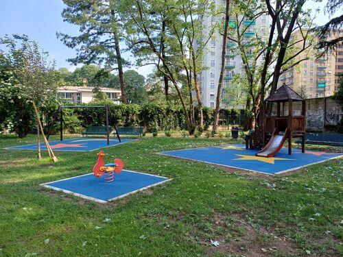 immagine di galleria 'Riqualificazione del giardino Bazzega-Corridoni Padovani'