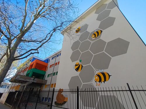 immagine di galleria 'La riqualificazione della scuola Marzabotto'