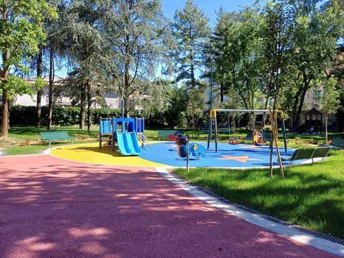 immagine di galleria 'Riqualificazione del giardino Bazzega'