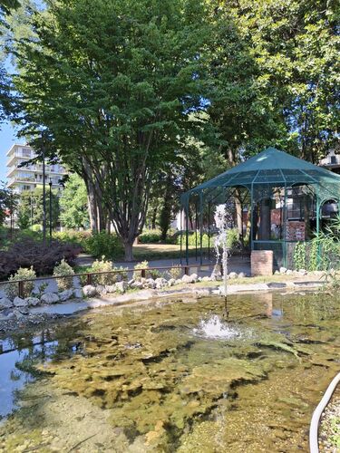 immagine di galleria 'Riqualificazione del giardino di villa Mylius - seconda parte'