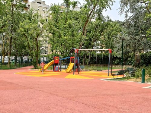 immagine di galleria 'Riqualificazione del giardino Bazzega'
