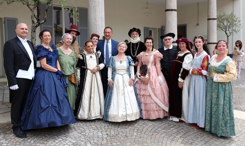 immagine di galleria 'Inaugurazione di Villa Visconti D'Aragona'